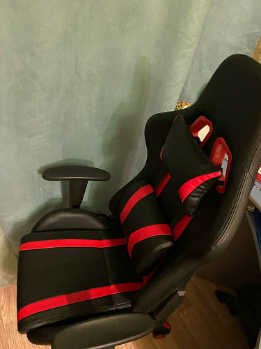 Компьютерное кресло Blok red / black фото покупателя 6