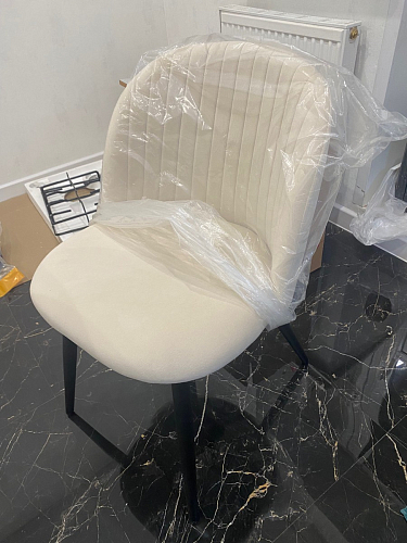 Стул на металлокаркасе Gabi-1 wine red / black фото покупателя 537