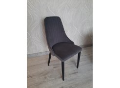 Стул на металлокаркасе Kora dark gray / black фото покупателя 11