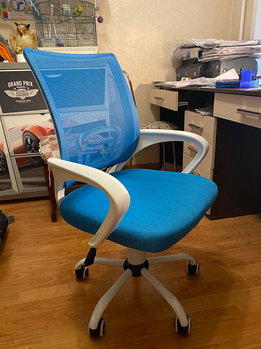 Компьютерное кресло Ergoplus розовое фото покупателя 2