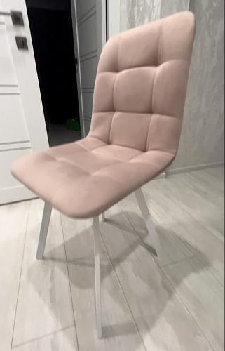 Стул на металлокаркасе Чилли К кирпичный / черный фото покупателя 641