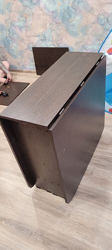 Стол обеденный раздвижной СтК7 венге фото покупателя 118