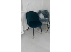 Стул на металлокаркасе Gabi 1 бежевый / черный с серебряными наконечниками фото покупателя 405