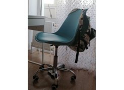 Компьютерное кресло Kolin с подушкой clear / white фото покупателя 290