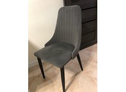 Стул на металлокаркасе Kora gray / black фото покупателя 71