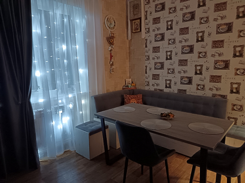 Деревянный стол Лота Лофт 140х80 дуб крафт табачный / черный матовый фото покупателя 736