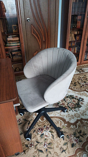 Компьютерное кресло Пард графитовый фото покупателя 224