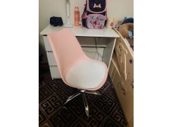 Компьютерное кресло Kolin с подушкой clear / white фото покупателя 317