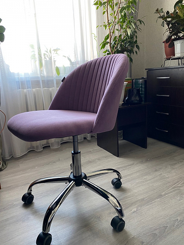 Компьютерное кресло Melody/Мелоди молочное фото покупателя 210