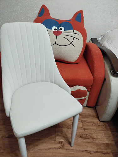 Стул на металлокаркасе Kora green / black фото покупателя 229