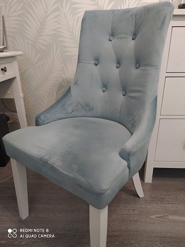 Стул Elegance white / blue фото покупателя 1