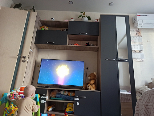 Готовая гостиная Бертелена дуб крафт серый / серый графит фото покупателя 53