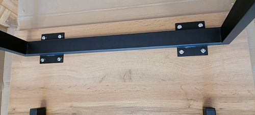 Деревянный стол Лота Лофт 120х75 белый матовый / дуб крафт золотой фото покупателя 325