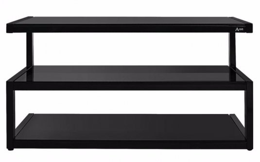 ТВ-тумба Снайк 100 см стекло черное