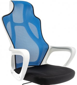 Компьютерное кресло Local черное / голубое