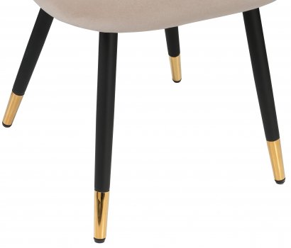 Стул на металлокаркасе Gabi бежевый