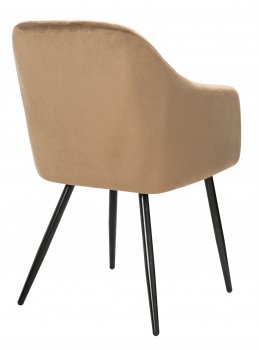 Стул на металлокаркасе Slam dark beige