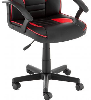 Компьютерное кресло Danger черное / красное