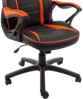 Компьютерное кресло Monza черное / оранжевое