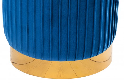 Пуф Ring 1-П dark blue / gold