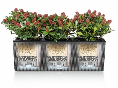 Кашпо Lechuza 15602 BALCONERA Cottage 50 Гранит