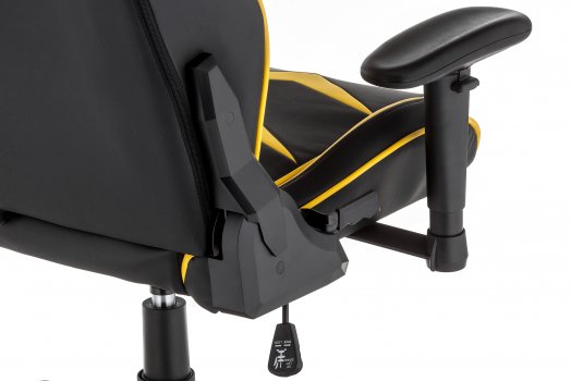 Компьютерное кресло Racer черное / желтое