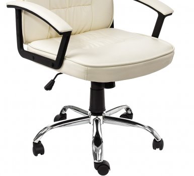 Компьютерное кресло Bravo кремовое