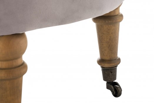 Банкетка Silva серая