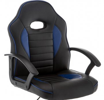 Компьютерное кресло Danger черное / синее