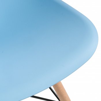 Пластиковый стул Eames PC-015 blue