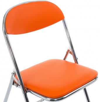 Стул Fold раскладной оранжевый