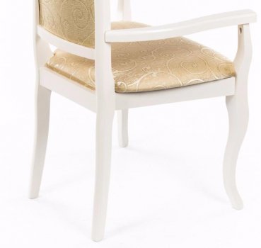 Кресло Murano молочное