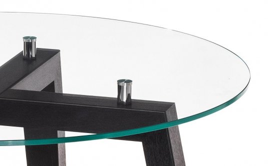 Стеклянный стол Ларс венге