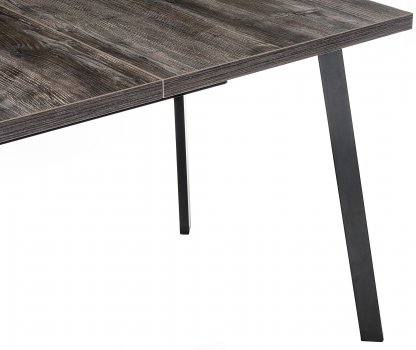 Стол Цефей сосна пасадена / графит