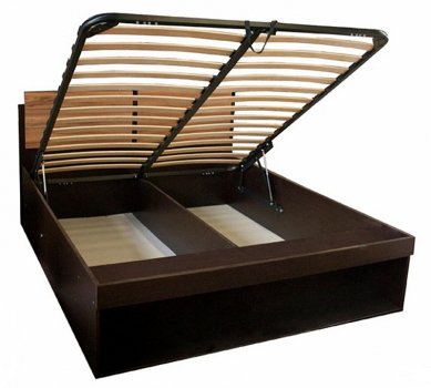 Кровать Hyper 160x200 см с ПМ палисандр