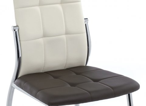 Стул Farini бежевый / коричневый