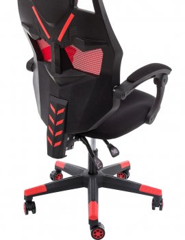 Компьютерное кресло Knight черное / красное