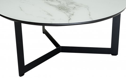 Журнальный столик Роб D-700 белый мрамор